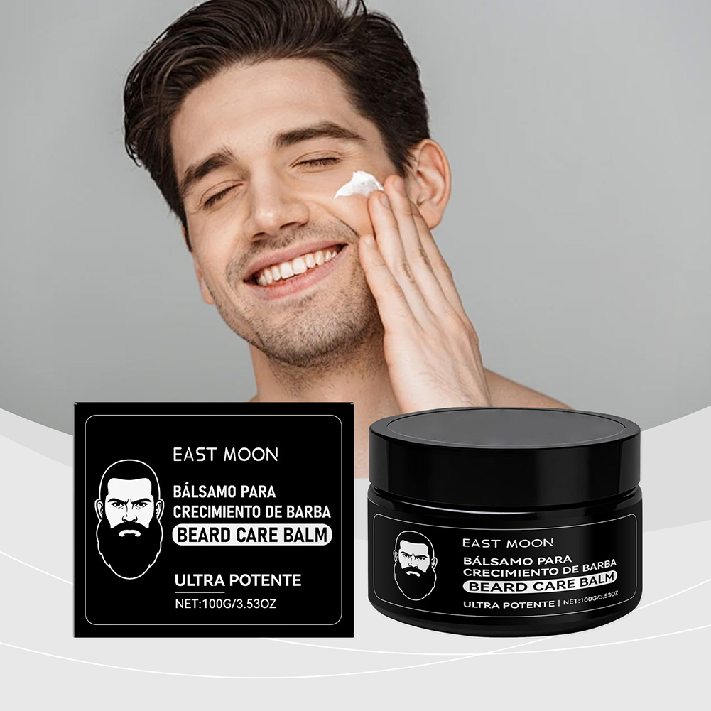 Beard Oil Growth - 100g 수염 성장 밤, 매우 강력한