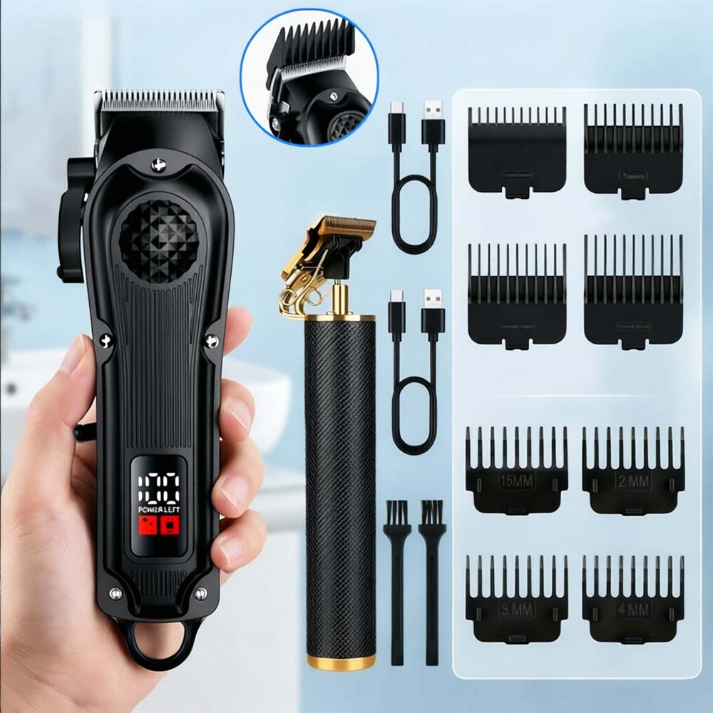 LED 디스플레이가 있는 전문가용 헤어 클리퍼, 남성용 - Men'S Grooming Set 리뷰 및 가격