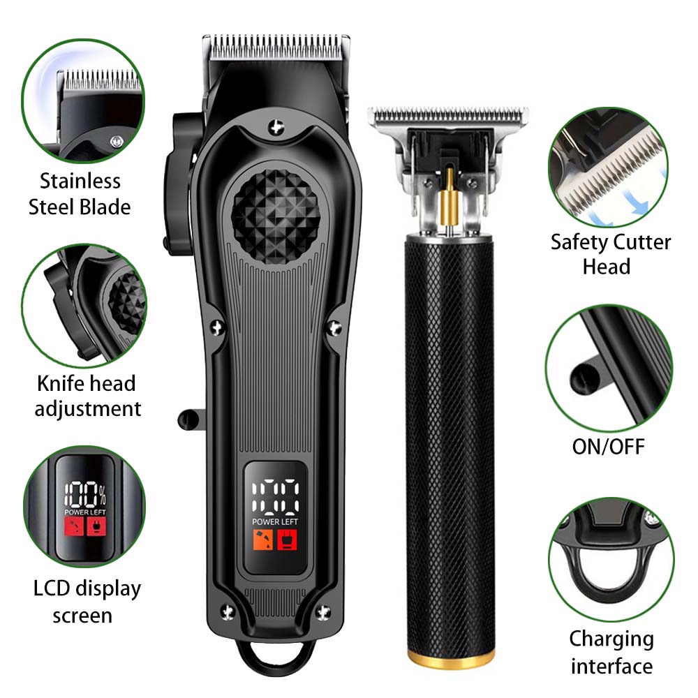 LED 디스플레이가 있는 전문가용 헤어 클리퍼, 남성용 - Men'S Grooming Set 리뷰 및 가격