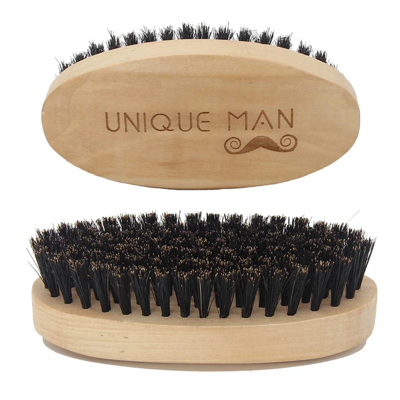남성용 나무 머리 수염 브러시 천연 나무 빗 멧돼지 강 - Men'S Grooming Set 리뷰 및 가격