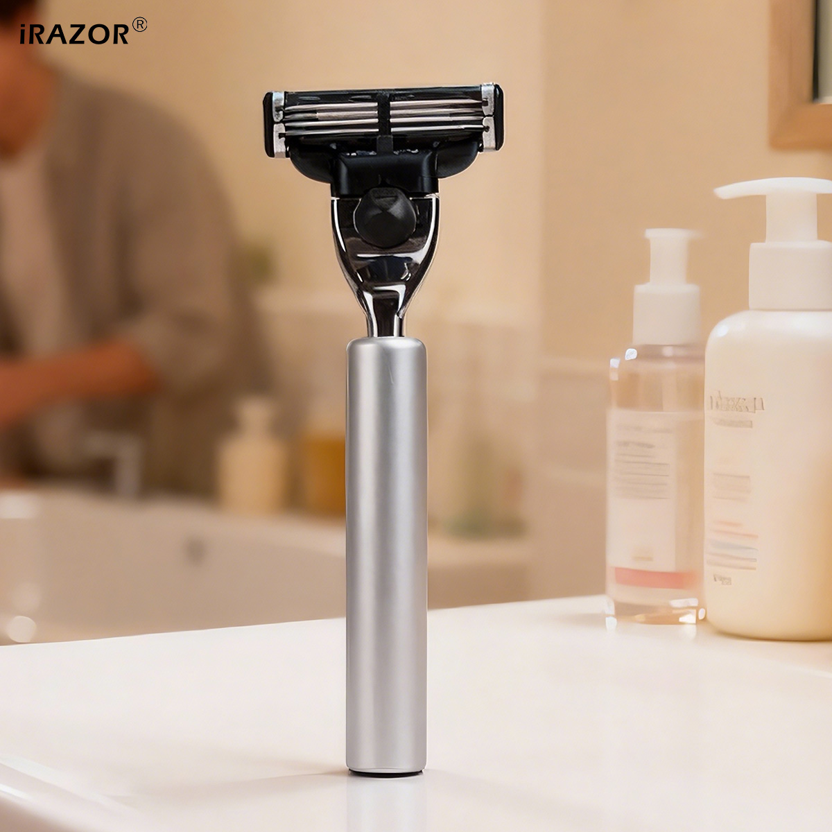 iRAZOR 클래식 남성용 면도기 알루미늄 핸들 3중  - Men'S Grooming Underarm 리뷰 및 가격