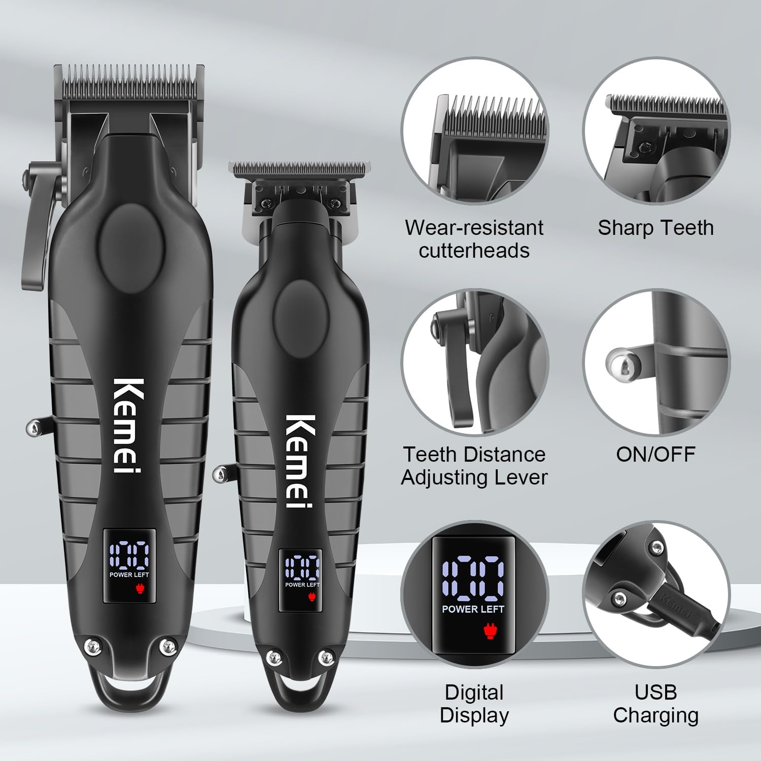 남성용 Kemei 헤어 클리퍼 키트, 전기 면도기, 헤 - Men'S Grooming Set 리뷰 및 가격