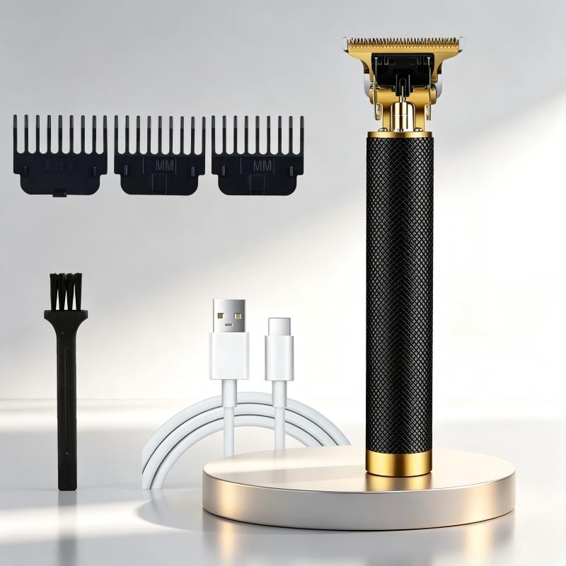 텍스처드 무선 헤어 트리머 USB 충전식 전기 바버 클 - Men'S Grooming Set 리뷰 및 가격