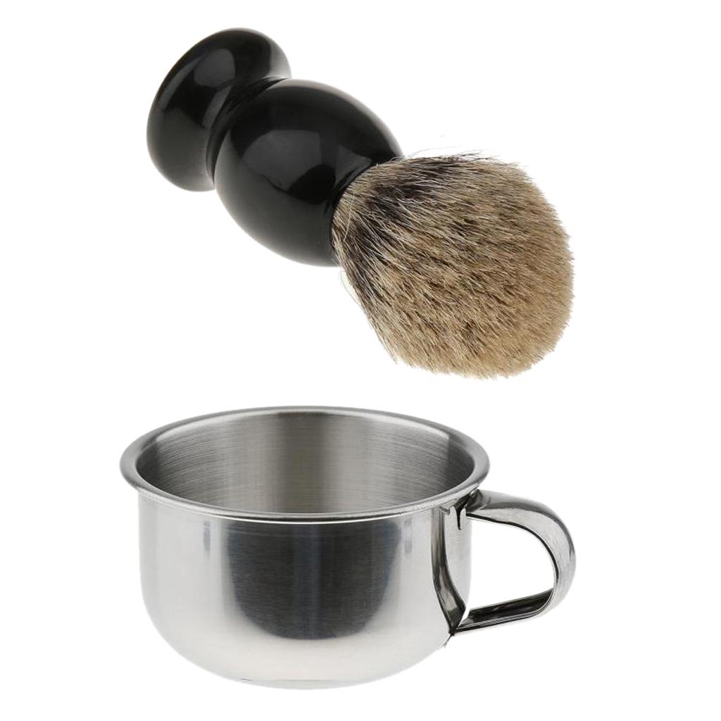 면도 브러쉬 세트, 면도 머그컵, 멀티컬러 면도 비누  - Shaving Bowl Soap 리뷰 및 가격