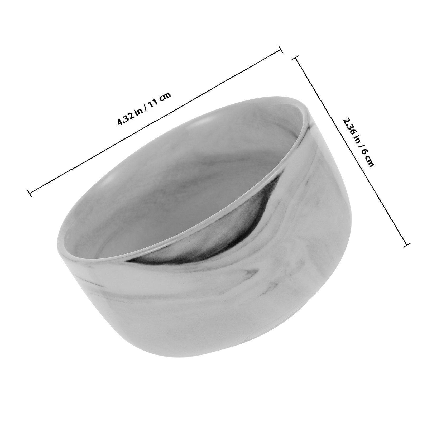 남성용 면도 그릇, 대리석 질감 도자기 면도 비누 그릇 - Shaving Bowl Soap 리뷰 및 가격