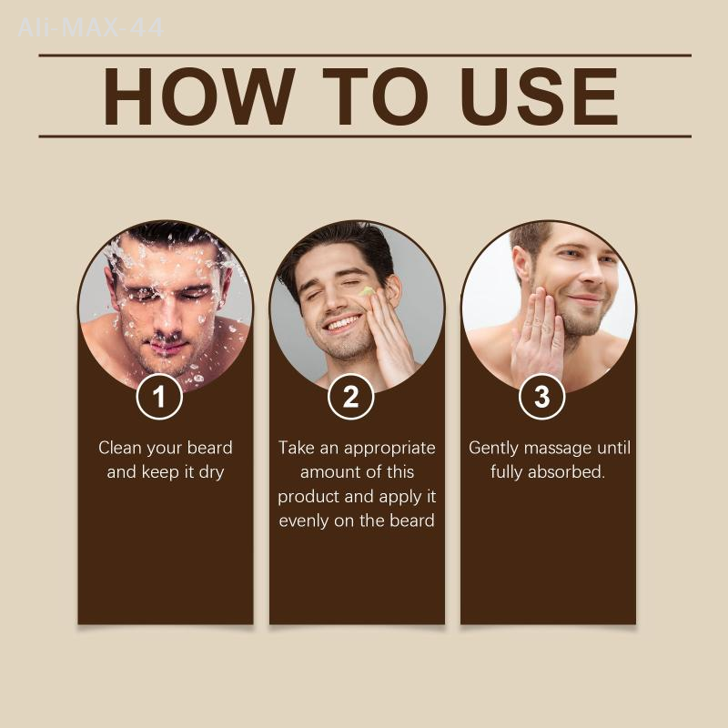 남성용 비오틴 수염밤 - 시어버터 오일, 호호바씨 오일 - Beard Oil Growth 리뷰 및 가격