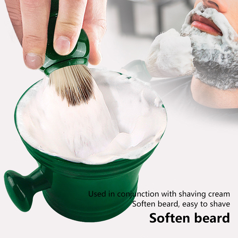 남성용 수염 관리 비누 거품 머그컵, 손잡이가 있는 플 - Shaving Bowl Soap 리뷰 및 가격